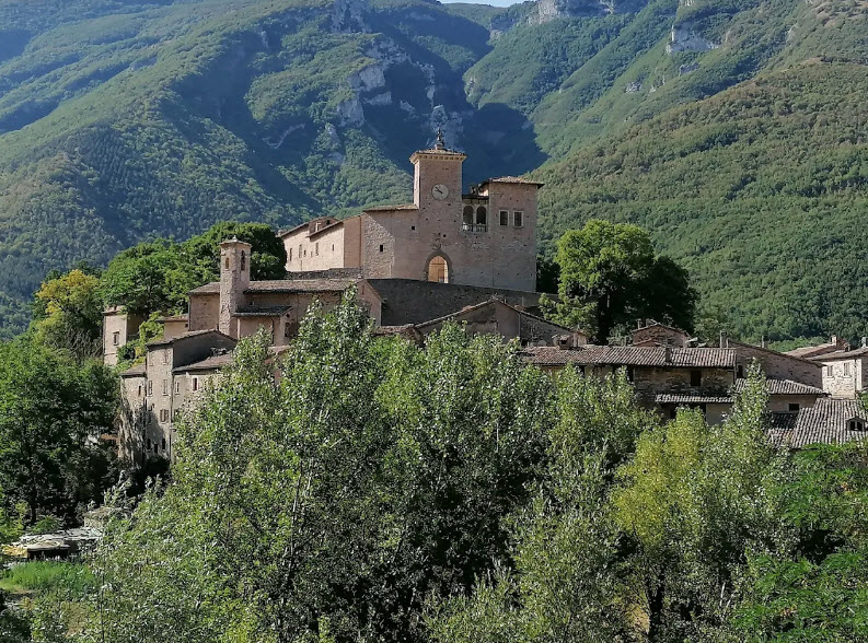 Castle Brancaleoni of Piobbico, Italy